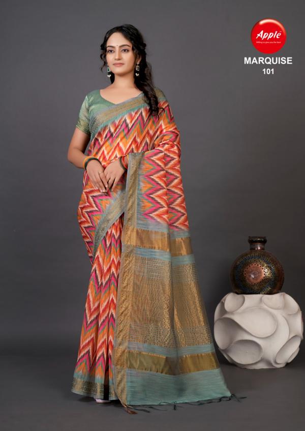 Apple Marquise Vol 01 Fancy Cotton Silk Saree Collectoin